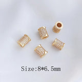 Zircon Good Luck Necklace Pendant Women Plated Brass Accessories