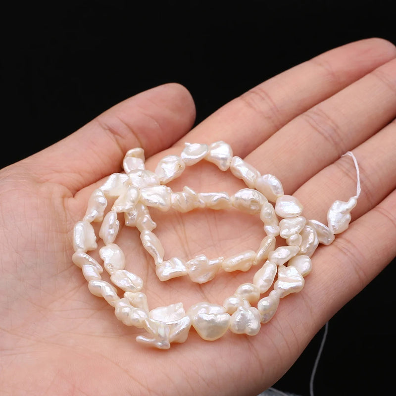 Natural Freshwater Pearl Beads 7-8mm for Jewelry Making