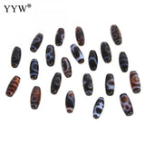 1PCs/Lot Tibetan Agates Dzi Beads 20x8mm Oval Loose Beads DIY Jewelry Making