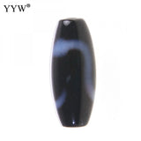 1PCs/Lot Tibetan Agates Dzi Beads 20x8mm Oval Loose Beads DIY Jewelry Making