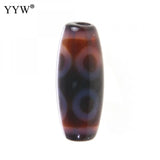 1PCs/Lot Tibetan Agates Dzi Beads 20x8mm Oval Loose Beads DIY Jewelry Making