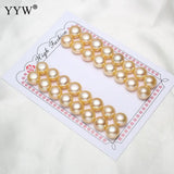 1Pair 12-13mm Natural Baroque Freshwater Pearls Beads Purple Brown 1mm