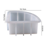 Resin Bookends Molds for Epoxy Resin, Desktop Organizer