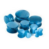 Cat Eye Stone Ear Plug Expander Tunnels Body Piercing Jewelry Kit