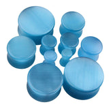 Cat Eye Stone Ear Plug Expander Tunnels Body Piercing Jewelry Kit