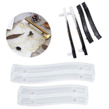 Fruit Tray Handle Crystal Mould Silicone Epoxy Resin Mold DIY Crafts Plate Decor