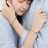 Infinity 925 Sterling Silver Bracelets for Couples