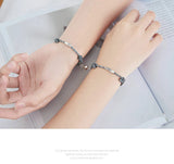 Infinity 925 Sterling Silver Bracelets for Couples