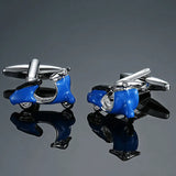 Men's French Cufflinks Retro Pattern Crystal Cuff Button Rhinestone Jewelry