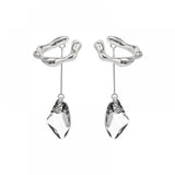 Geometric Ear Bone Clip Earring - Tassel Pendant for Women