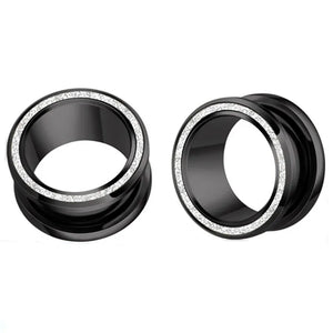 Stainless Steel Flower Ear Gauge Plugs And Tunnels 6-16Mm