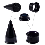 Stainless Steel Screw Fit Ear Taper 2 In 1 Plug Tunnel Piercing Expander 2-14mm