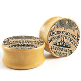Wood Ear Gauge Plugs And Tunnels Flesh 6-16Mm Ear Stretcher Plugs