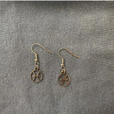 Zodiac Sign Hoop Earrings Personality Women 12 Constellation