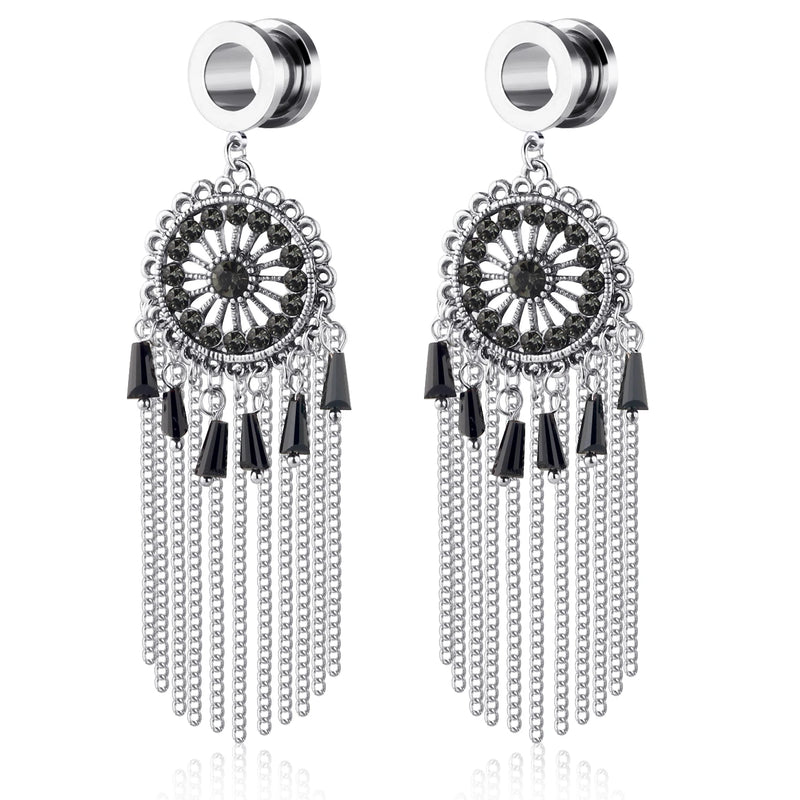 Bohemia Indian Tassel Ear Tunnels Expander Kit