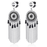 Bohemia Indian Tassel Ear Tunnels Expander Kit