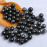 11-13mm Natural Tahiti Pearl Loose Bead No Hole for DIY Earrings Necklace