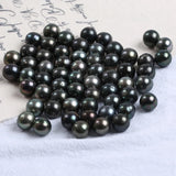 11-13mm Natural Tahiti Pearl Loose Bead No Hole for DIY Earrings Necklace