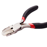90x50x10mm Carbon Steel Chain-Nose Polishing Plier for Metal DIY
