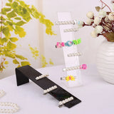 Acrylic Headwear Showing Rack Earrings Holder Jewelry Display Stand