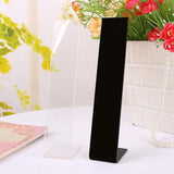 Acrylic Headwear Showing Rack Earrings Holder Jewelry Display Stand