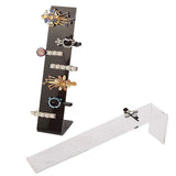 Acrylic Headwear Showing Rack Earrings Holder Jewelry Display Stand