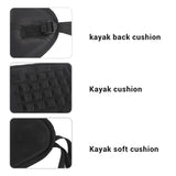 Adjustable Canoe Back Rest Pad Soft Thick Support