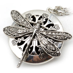 Dragonfly Aromatherapy Diffuser Pendant Necklace