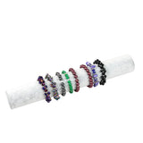 Velvet Bracelet Chain Watch Winder Rack Jewelry Display Stand Holder
