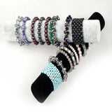 Velvet Bracelet Chain Watch Winder Rack Jewelry Display Stand Holder