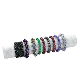 Velvet Bracelet Chain Watch Winder Rack Jewelry Display Stand Holder
