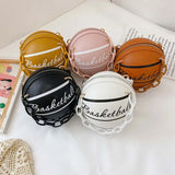 Crossbody Chain Hand Bags Ball Purses For Teenager Women Shoulder Bag