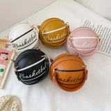Crossbody Chain Hand Bags Ball Purses For Teenager Women Shoulder Bag