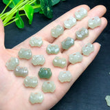 Natural Hetian Jade Nephrite Ruyi Jewelry Making Pendant Bracelet DIY