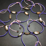 Natural Sunstone Skeletal Crystal Bead Bracelet Reiki Healing Stone