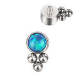 G23 Titanium Flower Labret Piercing Jewelry