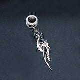 Geometry Pendant Stainless Steel Ear Tunnel Plugs Gauges Flesh Piercing