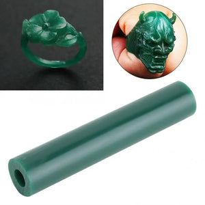 Green Wax Tube Jewelry Ring Mold for Engraving Carving T1062S
