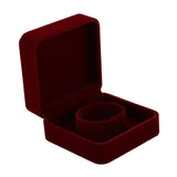 Jewelry Storage Box Organizer Display Case Jujube Red
