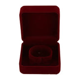 Jewelry Storage Box Organizer Display Case Bracelet Jujube Red