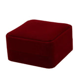 Jewelry Storage Box Organizer Display Case Bracelet Jujube Red