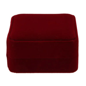 Jewelry Storage Box Organizer Display Case Bracelet Jujube Red