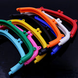 1Pc Kiss Clasp Lock Frame Plastic Candy Colorful For Purse Bag DIY Accessory