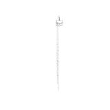 Long Tassel Ear Clip Gothic Fairy Silver Earring