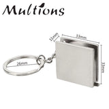 Metal Tape Measure Retractable Keychain Ruler DIY Patchwork Sewing