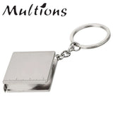 Metal Tape Measure Retractable Keychain Ruler DIY Patchwork Sewing