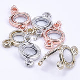 1Pc Music Note Glass Memory Locket Pendant Jewelry