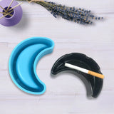Moon Ashtray Silicone Mold for Resin Epoxy DIY Craft Jewelry Home Decor