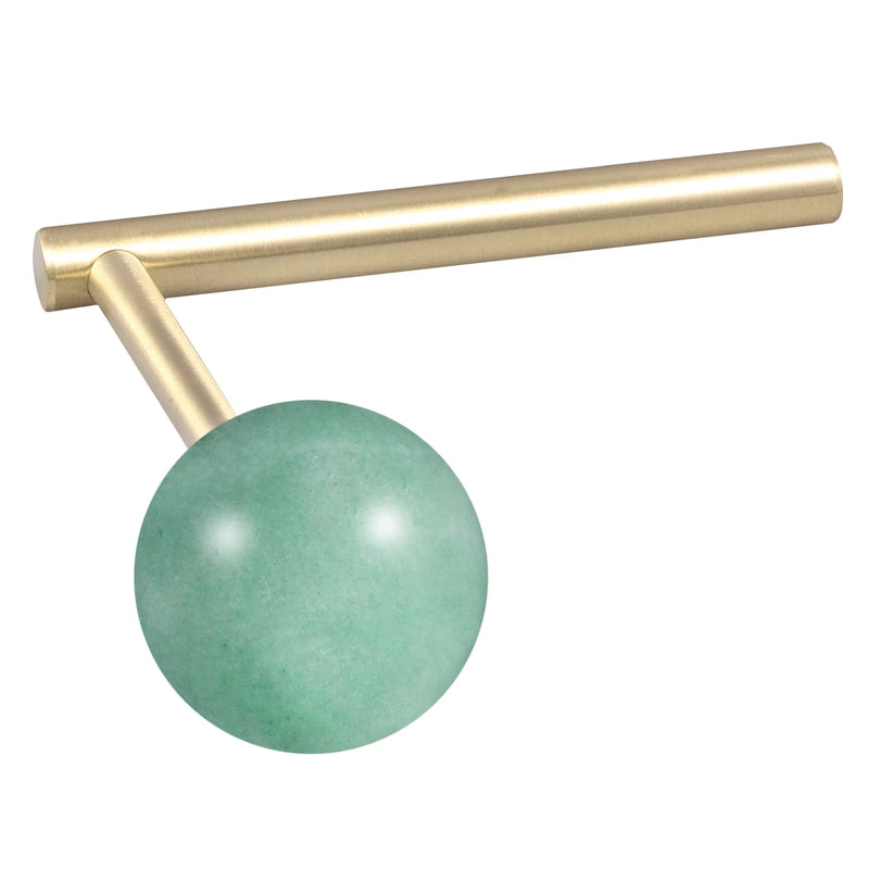 Crystal Stone Round Ball Curtain Tieback Wall Mounted Metal Hook