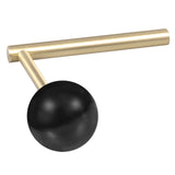 Crystal Stone Round Ball Curtain Tieback Wall Mounted Metal Hook